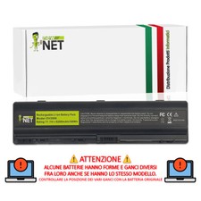 Batteria compatibile con Hp Pavilion DV2000Z DV6000T DV6701TX DV2904TX 11,1V