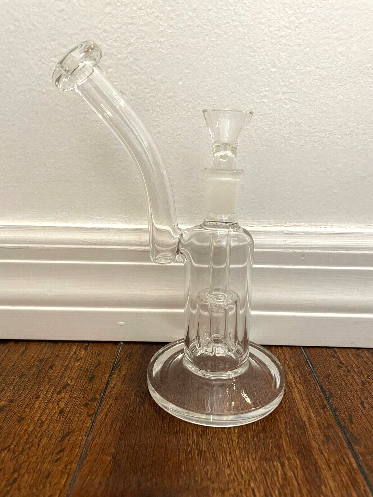 8” Glass Water Pipe Bowl Box Perc DFX 14mm
