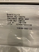 palladio brow fix pencil - clear 3 full size pencils sealed