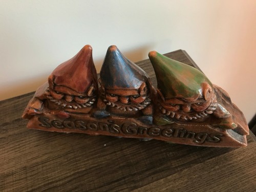 Gnome Holiday Decor - Seasons Greetings Colorful Christmas Winter - Picture 2 of 6