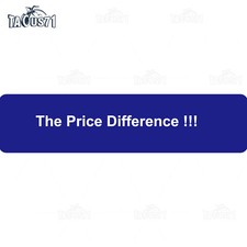 The Price Difference / Extra Shipping Fee