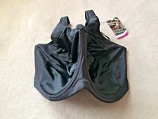 Freya Active Support  36O (K) Black Underwire Sports Bra Style 4002 NWT