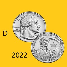 2022 D  (1 Coin)  American Women Quarters - Dr. Sally Ride (BU)