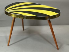 True Vintage Strahlen Nierentisch Mid Century Blumentisch Blumenbank 50er 60er