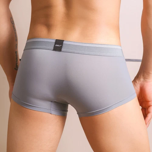 Paquete de 1/4 calzoncillos boxer para hombre ropa interior bolsa abultada calzoncillos suaves transpirables - Imagen 68 de 70
