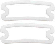 1966 66 Chevy Full Size Belair Impala Parking Park Lamp Light Lens Gaskets Pair