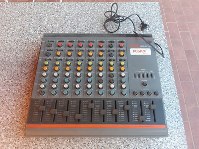fostex model 350 レコーディングミキサー　3060メーター付き Console Mixer Registrazione Fostex Modello 350 TESTATA Solo