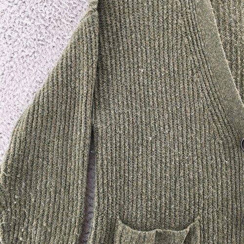 American Eagle Cardigan Sweater Womens Small Green Knitted Long Sleeve Pocket - Picture 5 of 20