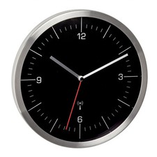 Analoge Funk Wanduhr TFA 60.3544 Wanduhr 245 mm geräuscharm Funkuhr Quarzuhr