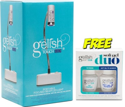 Harmony Gelish Soft Gel Touch LED Light with  Soft Gel Duo FREE Great Deal 2023