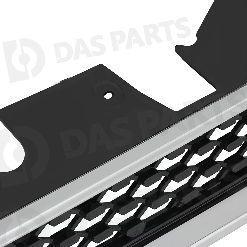 Front Bumper Upper Lower grille For 2010-2015 Chevrolet Equinox W/Chrome Package - Image 4 of 4