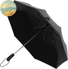 Compact Windproof Travel Umbrella anti UV Ultra Slim Stainless Steel
