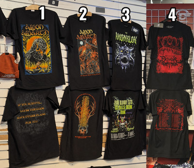 Amon Amarth 2026 North America Tour Reprint Concert T-Shirt Tee