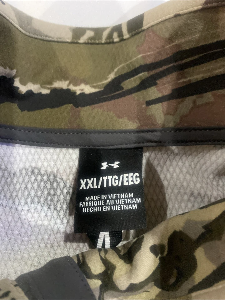 Under Armour Camo Sprint Hybrid Jacket Men's Size XXL 1372597 - Great Gift - Image 2 of 4