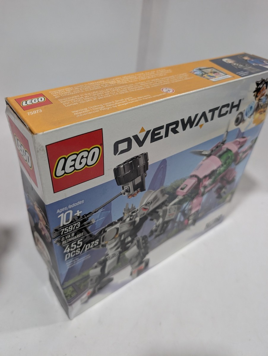 LEGO Overwatch: D.Va & Reinhardt (75973) Retired NSIB Free Fast