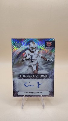 2025 Bowman U Best Eric Singleton Jr. Refractor Auto #BOA