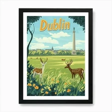 Aihrgdesign A Mid Century Modern Tr Framed Wall Art Poster Canvas Print Picture