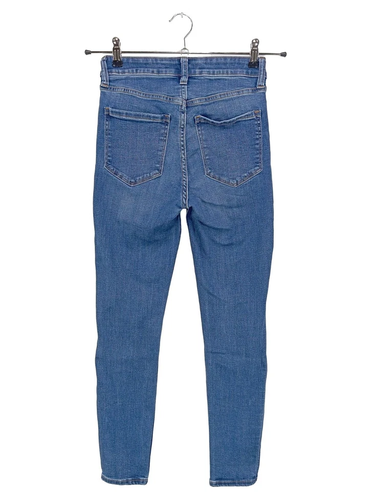 GAP Jeans cigarette Dames Jeans T EU 34 bleu style décontracté - Photo 2/4
