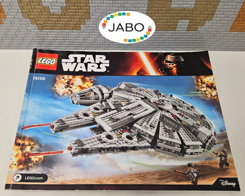 (OK O9/14) Lego Star Wars Instructions 75105 Millennium Falcon
