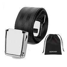 Adjustable 7-31 Airplane Seat Belt Extender - Universal Seat Belt Extender