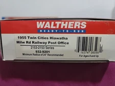Walthers 932-9201 1955 Twin Cities Hiawatha Milw Rd Railway Post Office