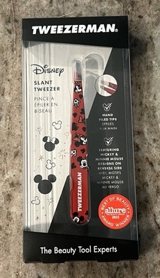 Tweezerman Disney Slant Tweezer   Full Size   Mickey & Minnie   New