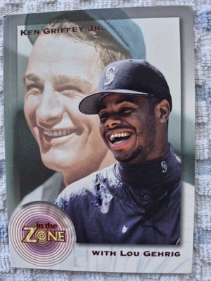 1995 Megacards The Sporting News Conlon Collection - Ken Griffey Jr. in the Zone