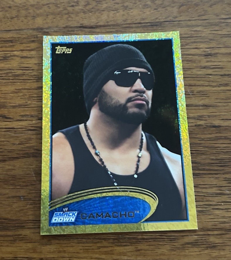2012 Topps WWE #32 Camacho Gold