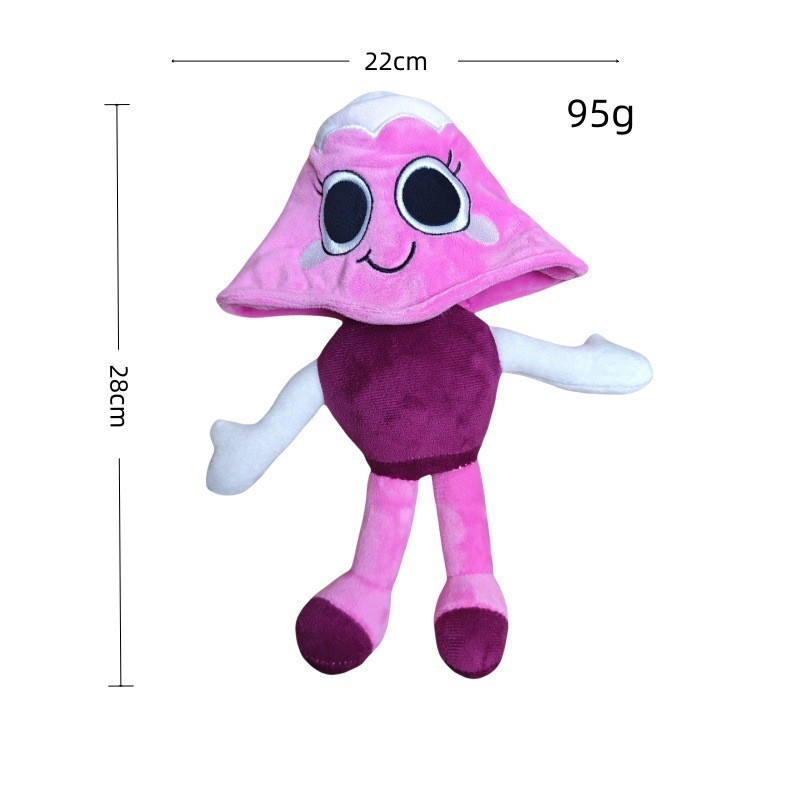Dandy's World Horror Plush Brightney Figure Soft Stuffed Doll