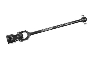 Corally Universal Drive Shaft, XB Pro, Center Front, 80mm, Swiss Spring Steel
