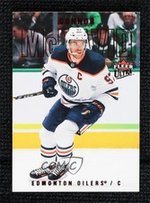 2021-22 Upper Deck Fleer Ultra Red Foil 85/91 Connor McDavid #100 00d2