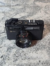 Vintage Yashica Electro 35 GSN Rangefinder 35mm Camera 45mm F1.7 Japan Black