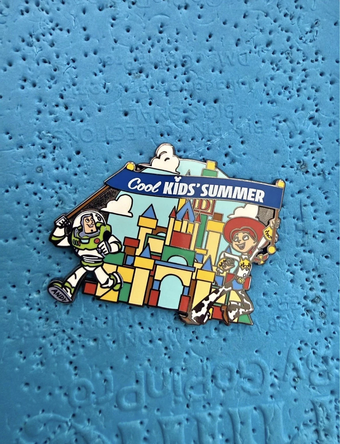 2026 Disney Parks WDW Cool Kids’ Summer Pin Toy Story 5 with Buzz & Jessie