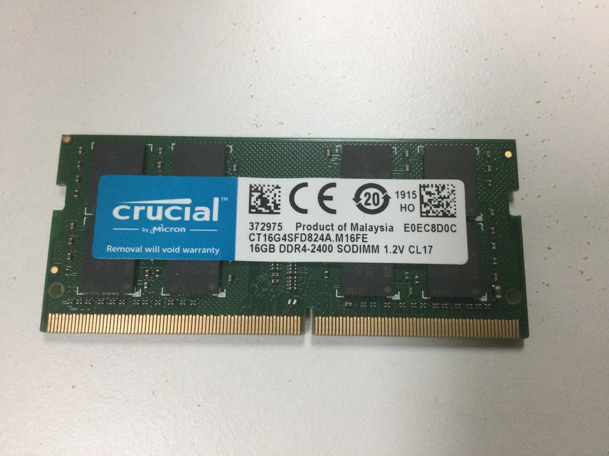 16Go DDR4 2400MHz PC4-19200 260-PIN SODIMM MÉMOIRE RAM POUR ORDINATEURS