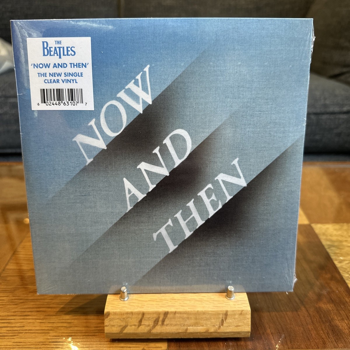 The Beatles Now and Then Clear Vinyl Record 7