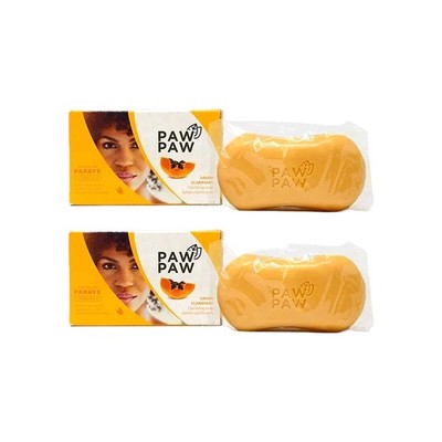 2 Stück Paw Paw Papaya Klärseife mit Vitamin E je 180g