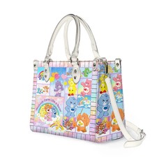 Care Bears Personalized Leather Handbag, Care Bears Woman Handbag, Vintage Shoul
