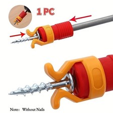 Screw Holder - Plastic Fixing Fixture for Drill Screws - 1pc Woodworking Tool
