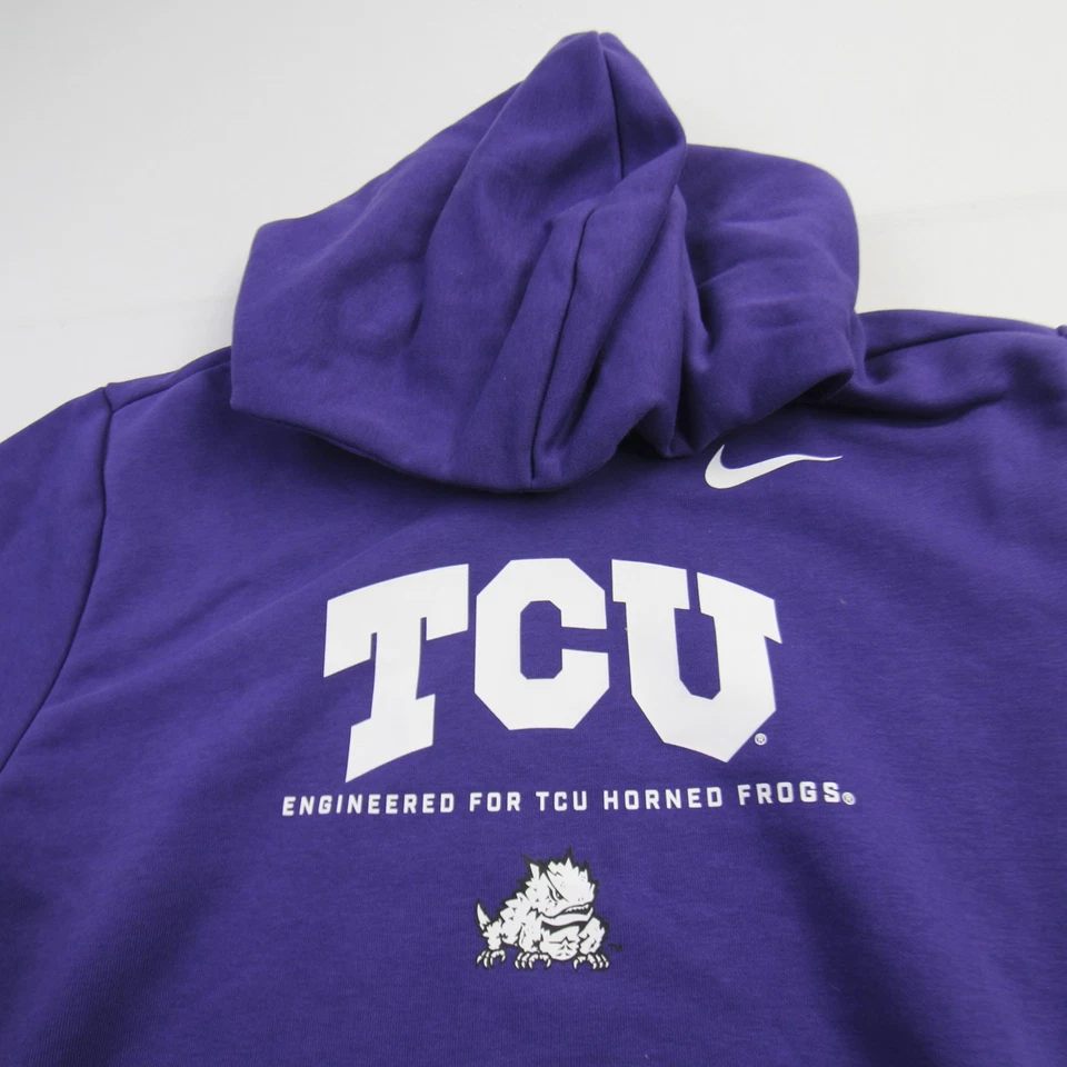 TCU Horned Frogs Nike Sweatshirt Men's Purple Used - Image 3 of 4
