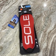 SOLE Active Medium Orthotic Insoles Men Heat Moldable Arch Support New Box Sz 13