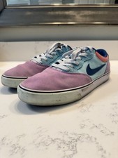 Nike SB Chron 2 Skate Shoes Men?s 10.5 DM3493-900 Blue Pink Navy Suede