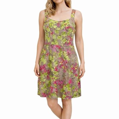 banana republic floral fit and flare dress The Most Stylish Dresses From Banana Republic