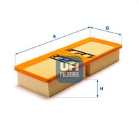 UFI Luftfilter Filtereinsatz FüR Alfa Romeo Stelvio 2.0 Q4 2.2 D Giulia KIA