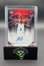 2025 Topps Bowman Chrome AJ Dybantsa Red Refractor Future Scripts Auto 1/5