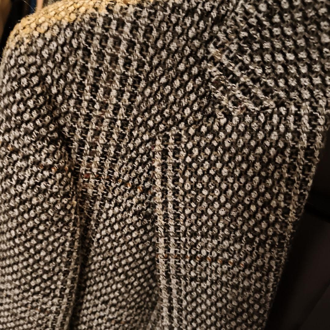 Burberry Tweed Check Pattern Jacket Alpha Mohair … - image 6