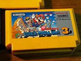 Super Mario Bros & Super Mario Bros 3 Plus Getsu Fuma Den Konami Famicom Lot