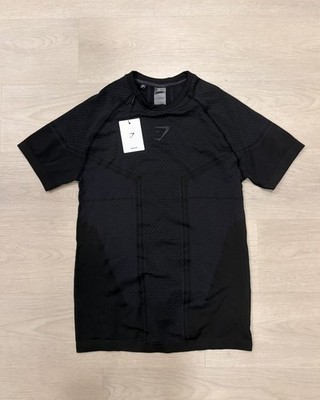 Купить gymshark onyx midnight v5 50 seamless t shirt black blue