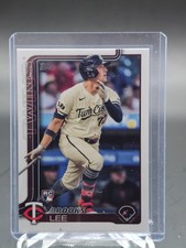 BROOKS LEE 2025 TOPPS SERIES 1 ROOKIE RC #317 MINNESOTA TWINS BASEBALL Q6423