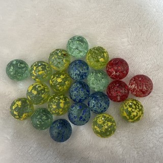 Selection Of Vintage Marbles Textured Finish