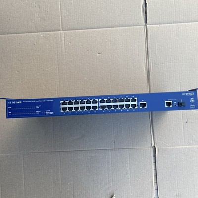 Netgear Prosafe FS726T Rack 24 Port 10/100 w/2 x Gigabit Ports